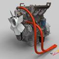 柴油发动机数字样机的建立与分析及涡轮增压器的创新改良