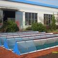 真空平板玻璃太阳能集热群真空干燥系统