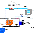 沼气机污水源热泵系统研究