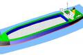 用于江海联运集装箱船的旋转浮力干舷系统--原理、设计、优选、论证